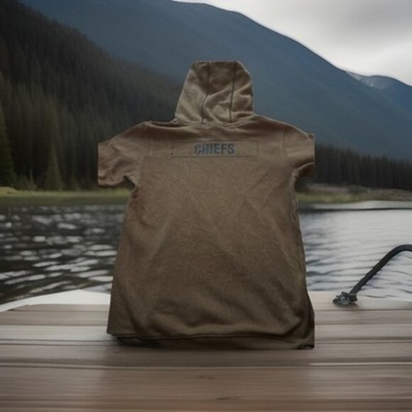 NFL Pro Line Men's Chief Sweatshirt Size Large Nike Dri-Fit Pullover Gold - Picture 2 of 3